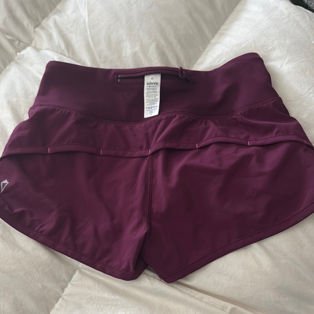 lululemon athletica Kids Shorts in Deep Plum